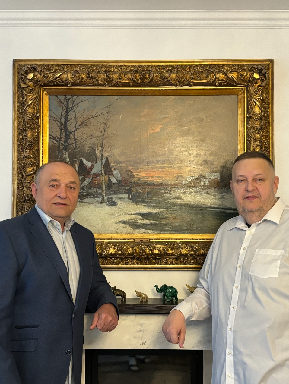 Répássy Miklós és Őri Béla régiségkereskedők